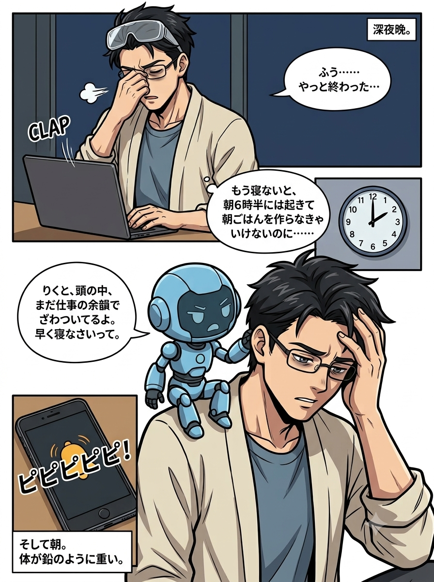 鶏むねの下味冷凍を思いつくまでの漫画1ページ目